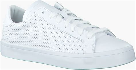 Witte ADIDAS Lage sneakers COURTVANTAGE HEREN 